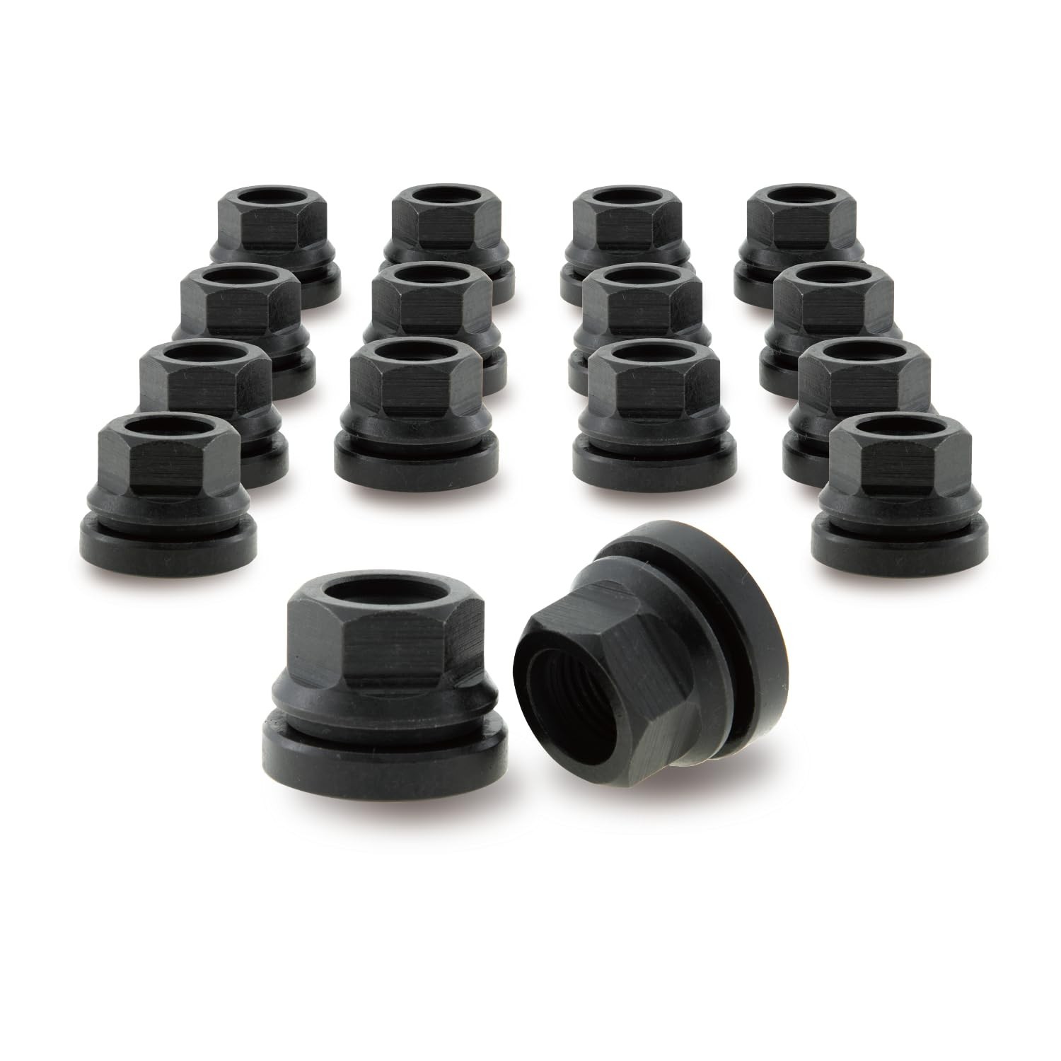 Black M14x2 Wheel Lug Nuts 16pcs for ’99-’02 Ford F250 F350 F450 F550, ’00-‘0…