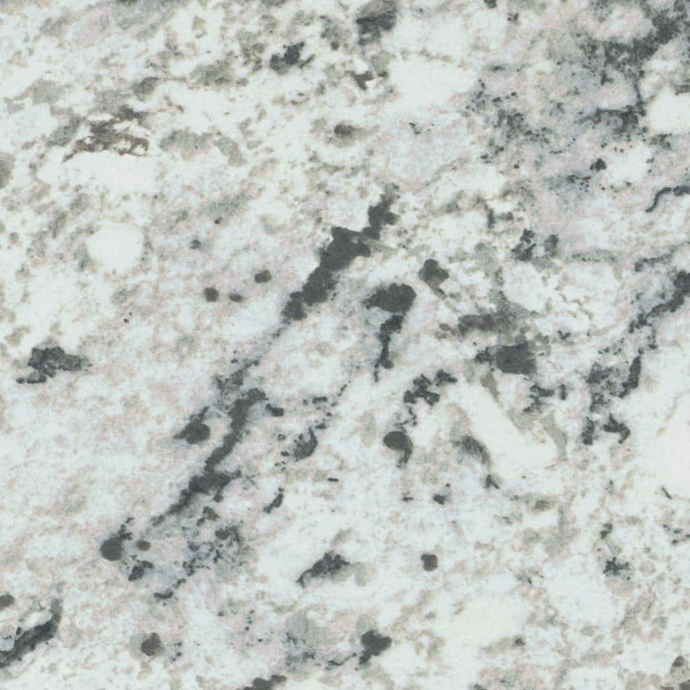 4 Ft. X 8 Ft. Laminate Sheet in White Ice Granite with Matte Finish Free Shippin