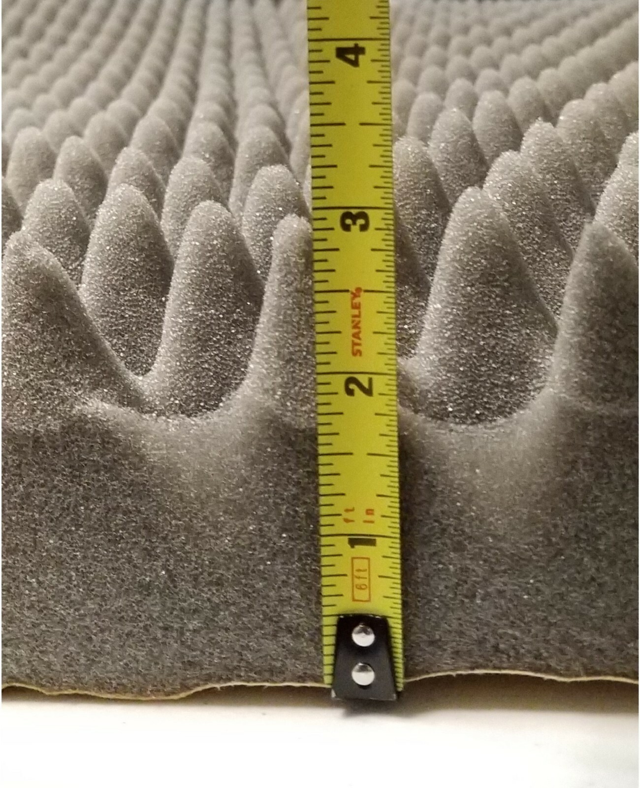 3″High 39″x78″ Acoustic Foam Tile Wall Record Studio Soundproof Fire Resistant