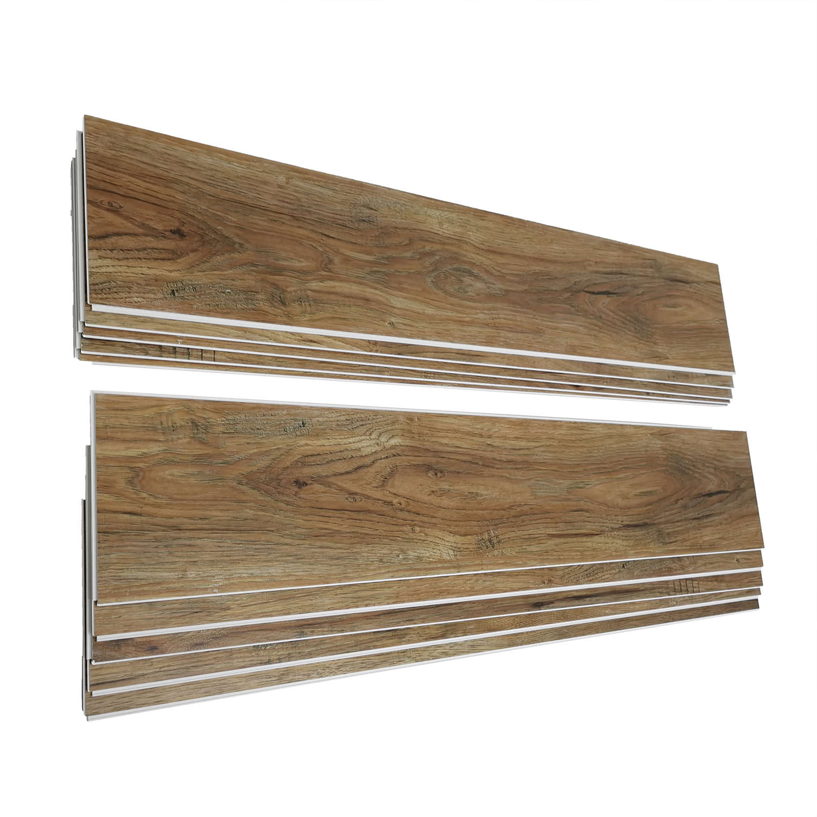 Chiselled Wood Grain Vinyl Flooring 10 Planks 48″ X 7″ Wood-Look Planks 23 SQF