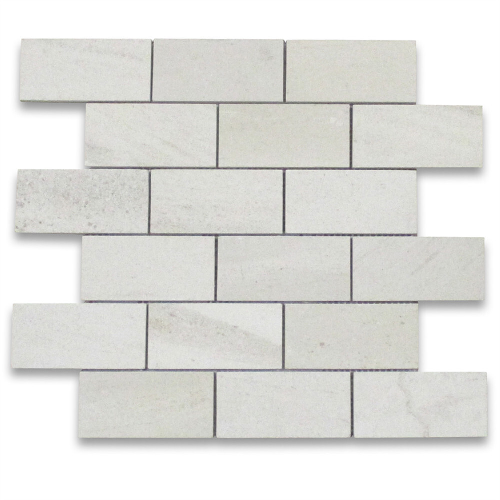 H64XH Golden Beach Moleanos Beige Limestone 2×4 Subway Mosaic Tile Honed