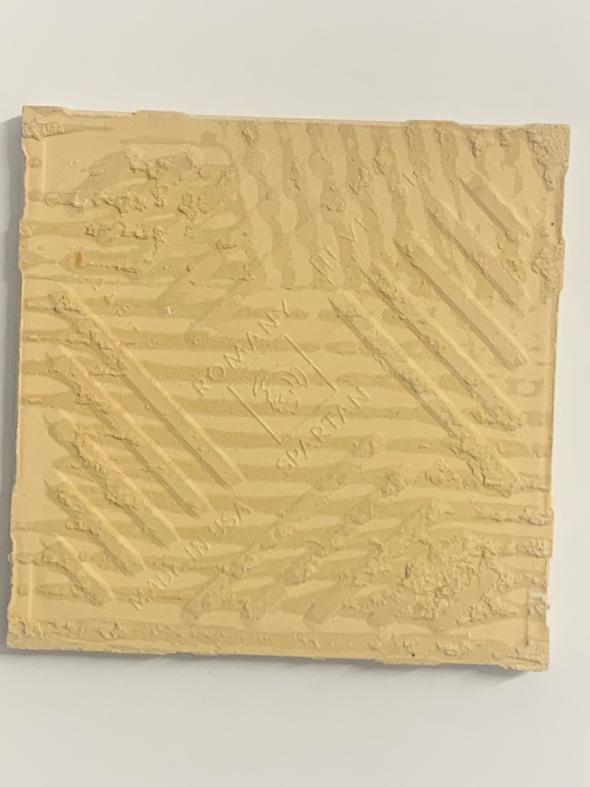 4 1/4″ Square US Ceramics Romany Spartan Beige Speckled Glossy Ceramic Tile 200+