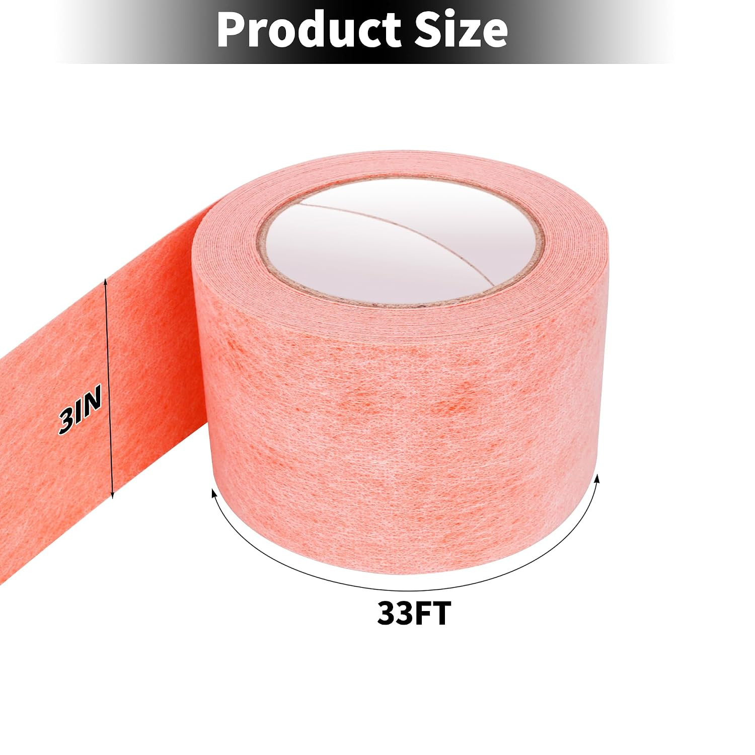 Waterproofing Membrane Band,3 in X 33Ft, 24 Mil Underlayment