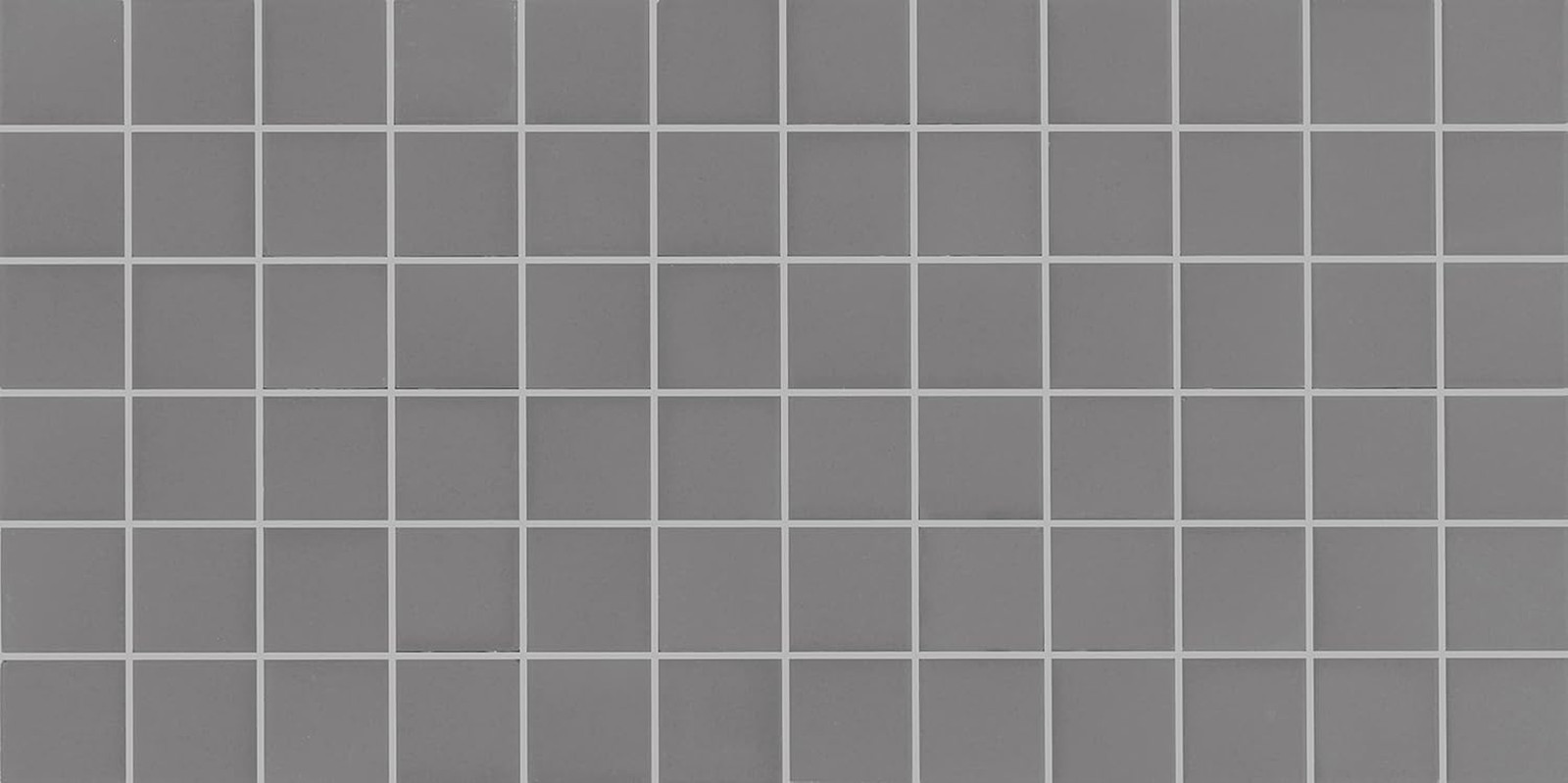 Matte Gray 2″ Porcelain Mosaic Tiles – 12 PC/Carton for Floors & Walls