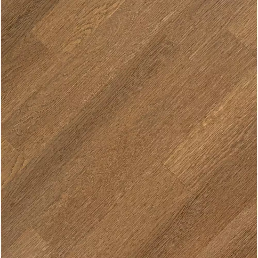 Redwood Shores Oak 6 MIL X 6 In. X 36 In. Waterproof Click Lock Vinyl Plank Floo