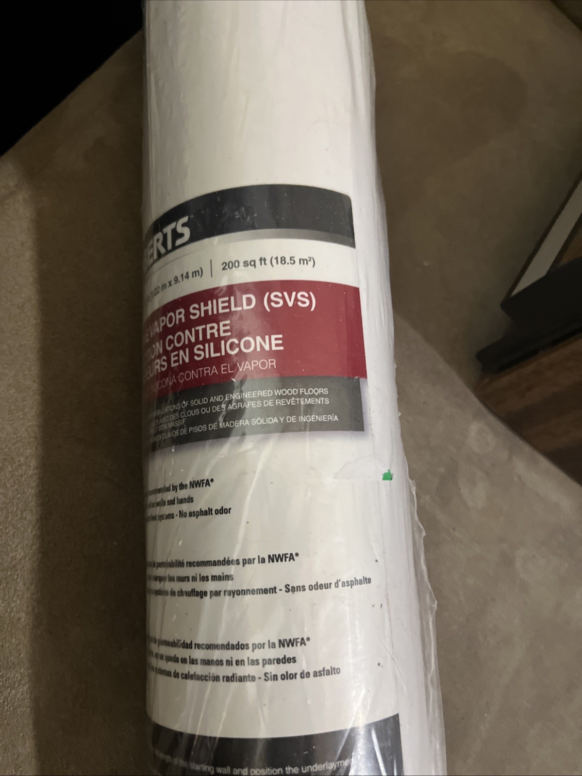 Roberts Silicone Moisture Barrier 70-198 – 31.5″ x 76.25′ – 200 sq. ft. ROLL