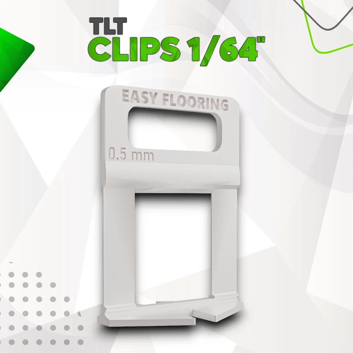 Ultra-Thin Tile Leveling System Clips 1/64″ (0.5 mm)