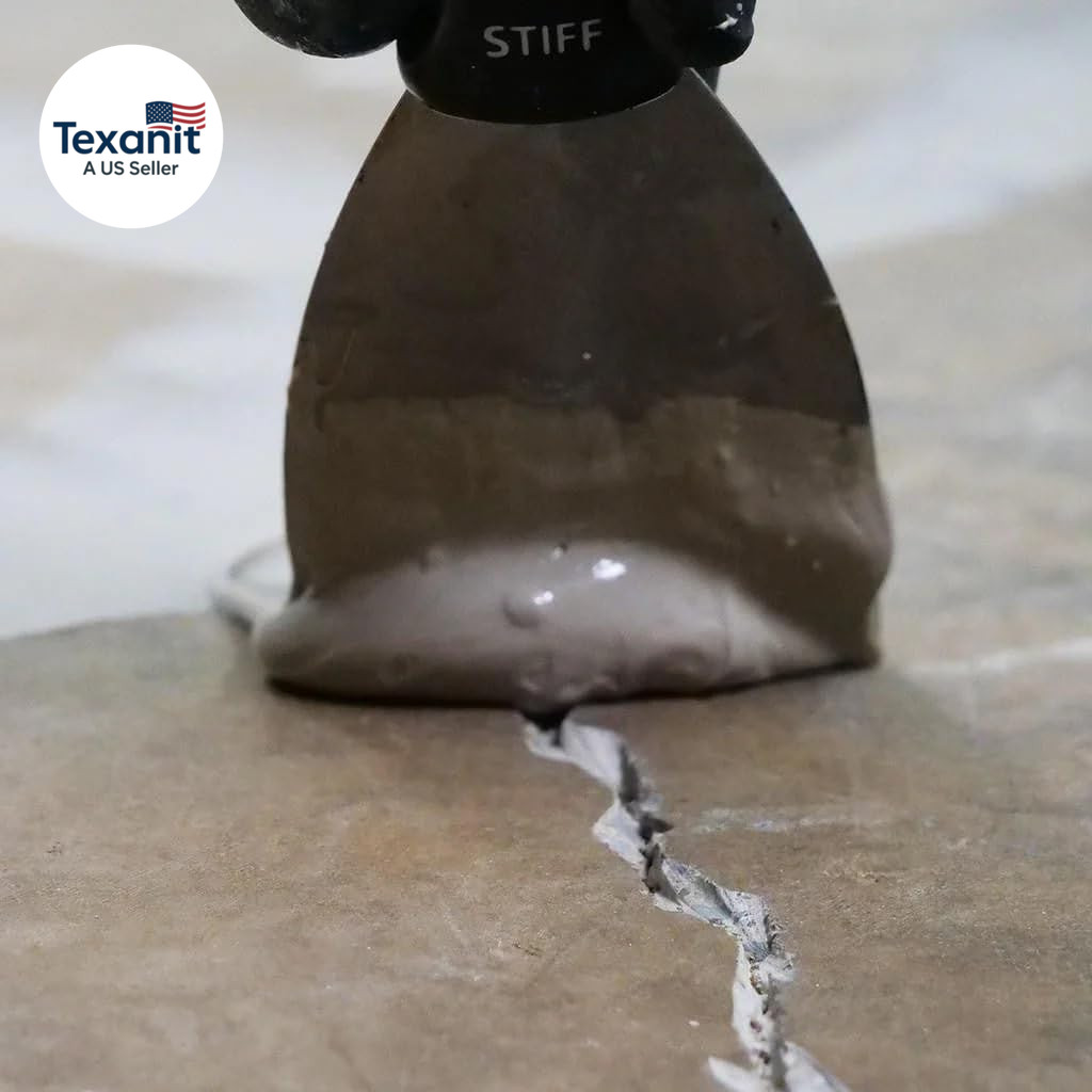 Floor Patch Epoxy Gel Kit (4 Lb 150 to 200 Sq Ft Coverage) Strong and Flexible E