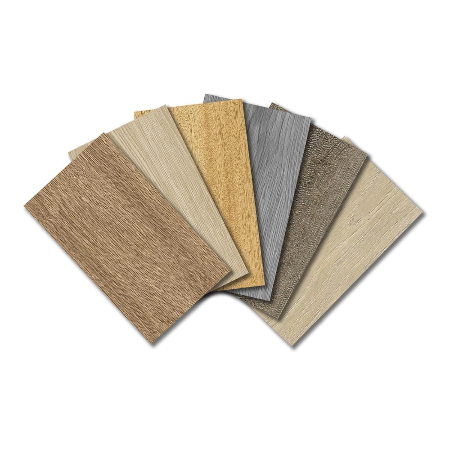 Modern Vinyl Floor Planks Self Adhesive Residential Waterproof Wood Pack 6x