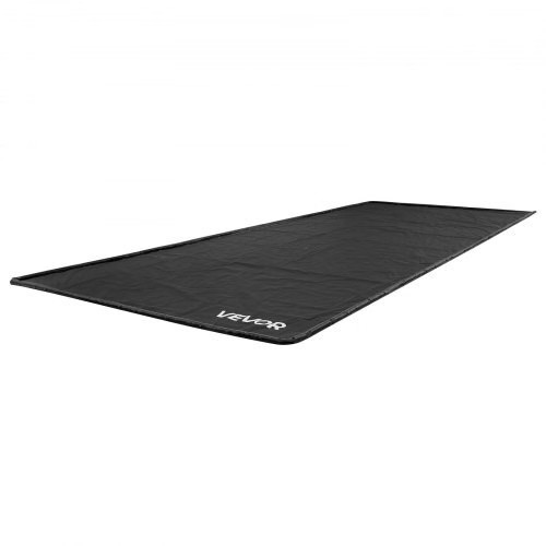 Containment Mat, 7 ft 9 in x 18 ft, Non-Slip PVC Garage Floor Mat with a Cleanin
