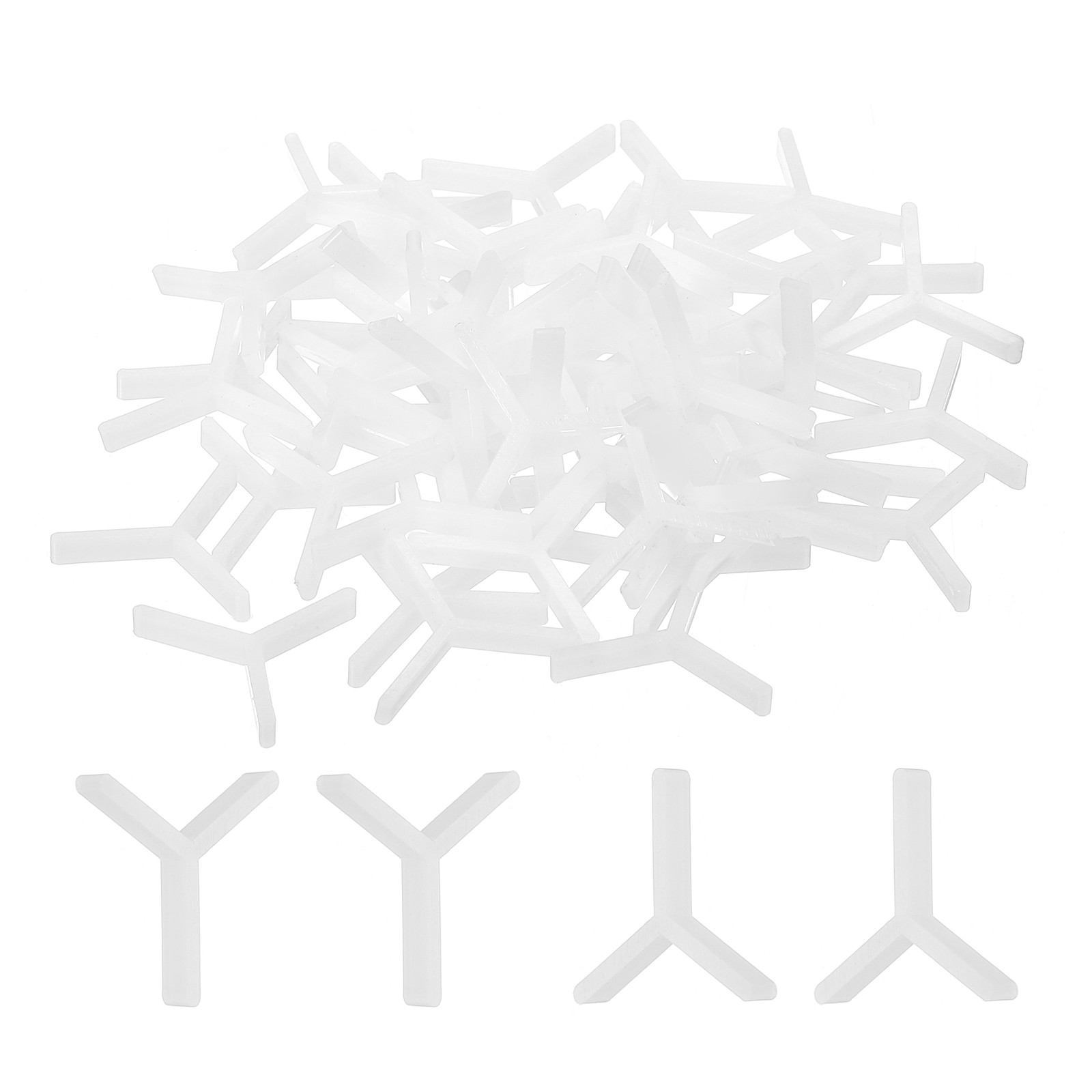 600Pcs – Wall Floor Tile Plastic Y Type Spacers Tiling Tools 1.5mm 1/16 Inch