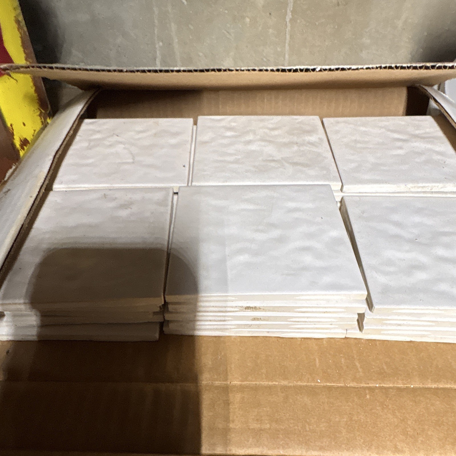 White Square Solid Smooth Wall Tile for Wall 29 5 in hand made tiles