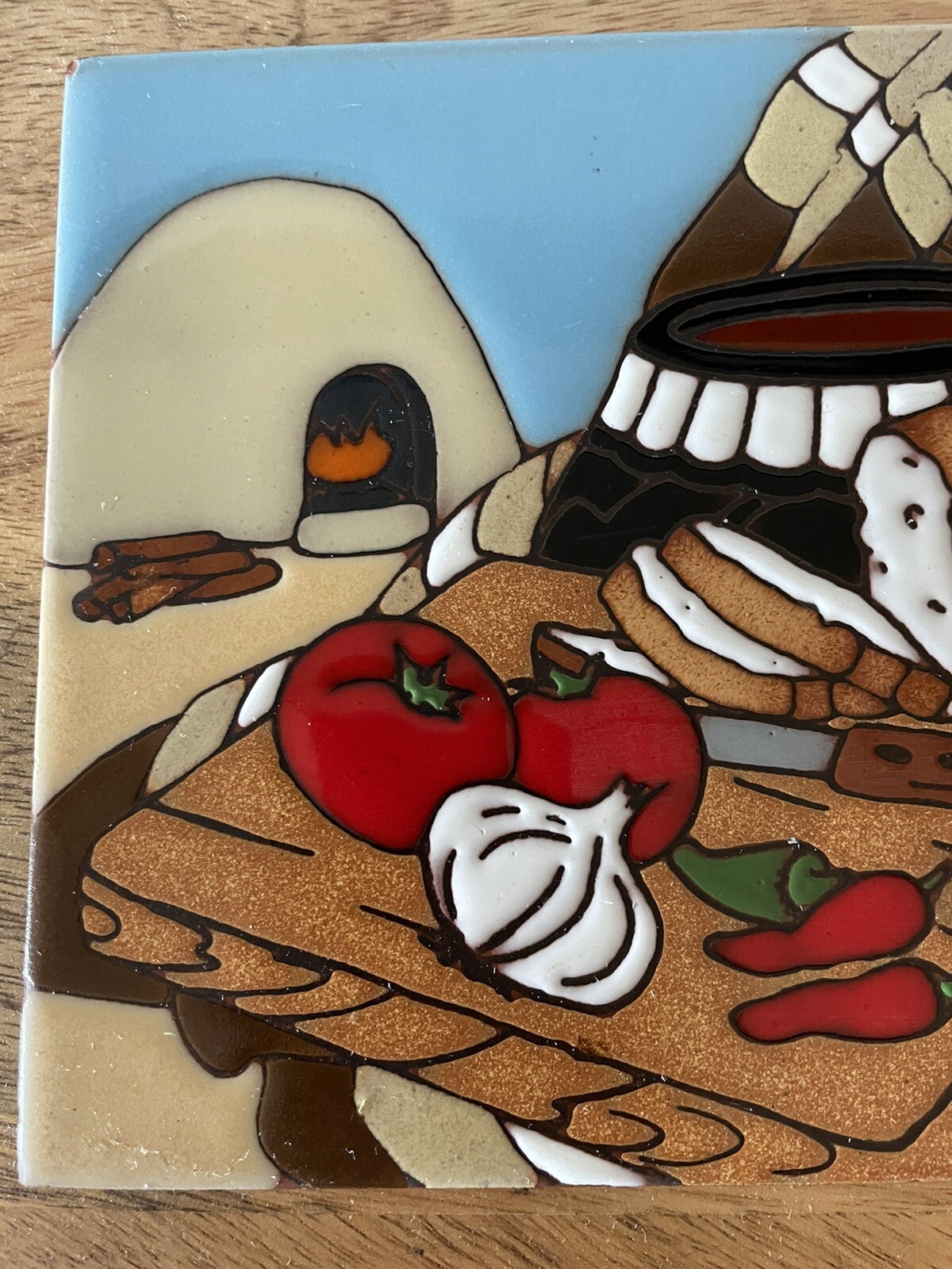 Southwest Kitchen Terra Cotta Tile Vintage Earthtones Tile L. Kuhne