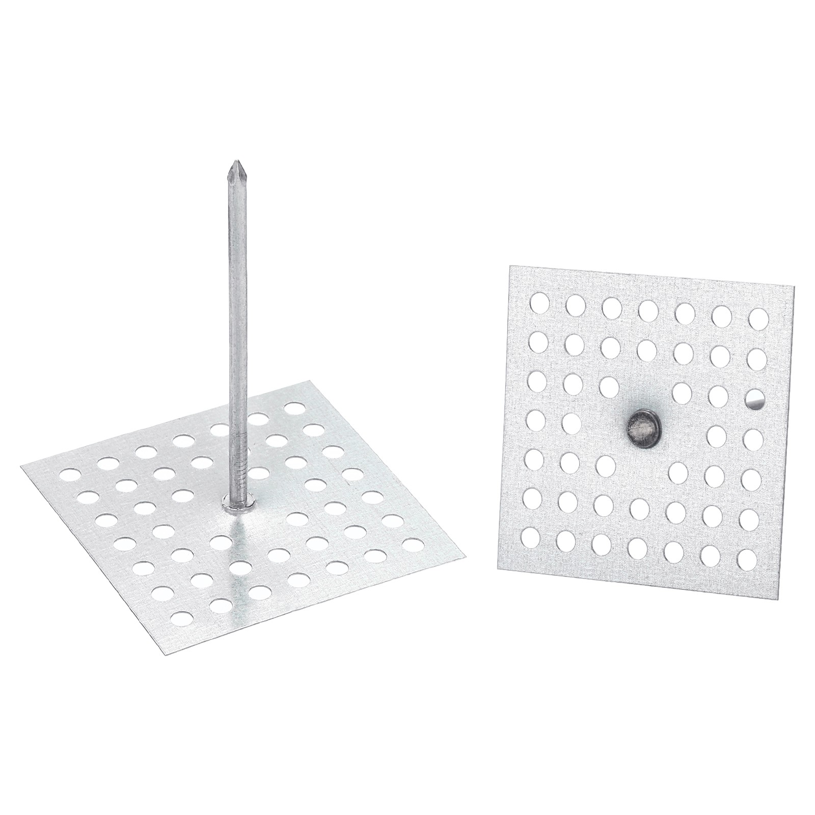 100pcs Insulation Pins 2.5 Inch L, Perforated Insulation Pins Insulation Hangers