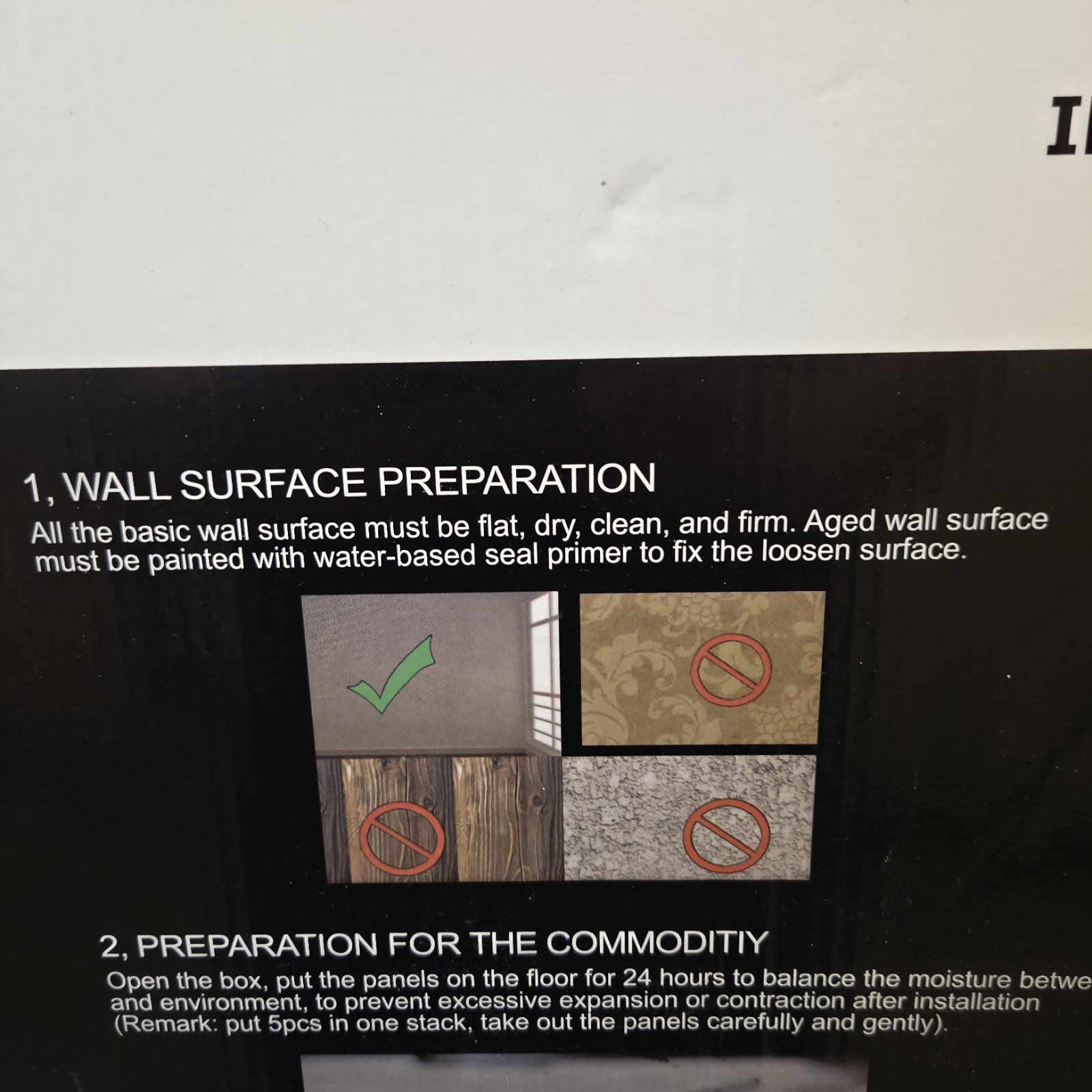 Art3d 3D Wall Panels Black Slat Fluted PVC Textured Tile Backsplash Accent Wall