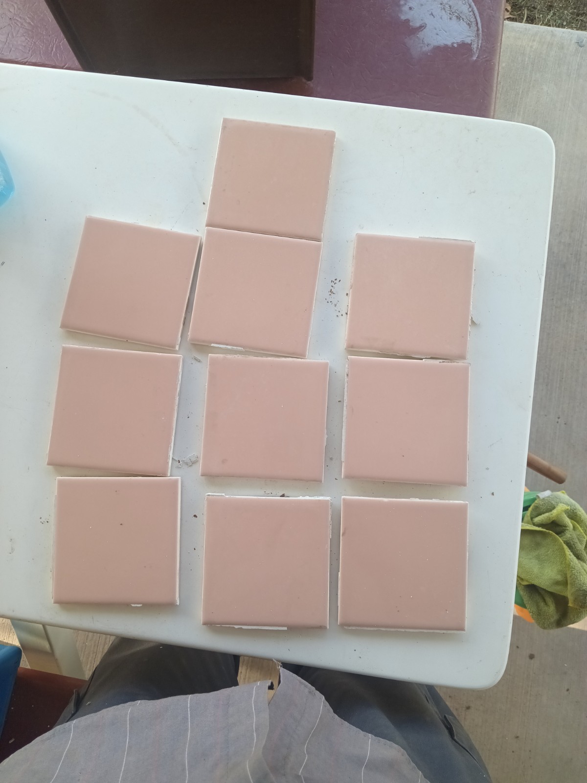 10 1950s Pink 4-1/4″ Bathroom Wall Tile Pink Replacement – Vintage SunTile