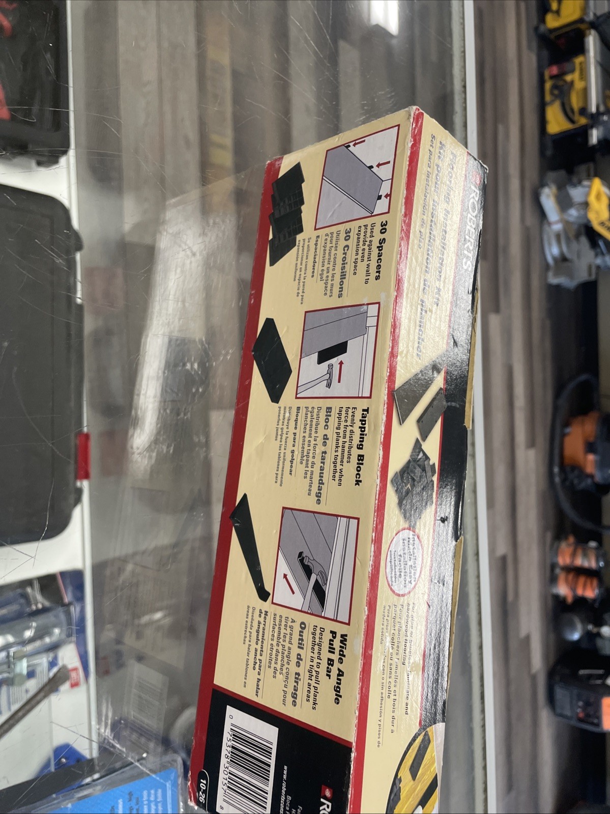 Roberts 10-26 Laminate Hardwood Flooring Installation Kit with Tapping Block