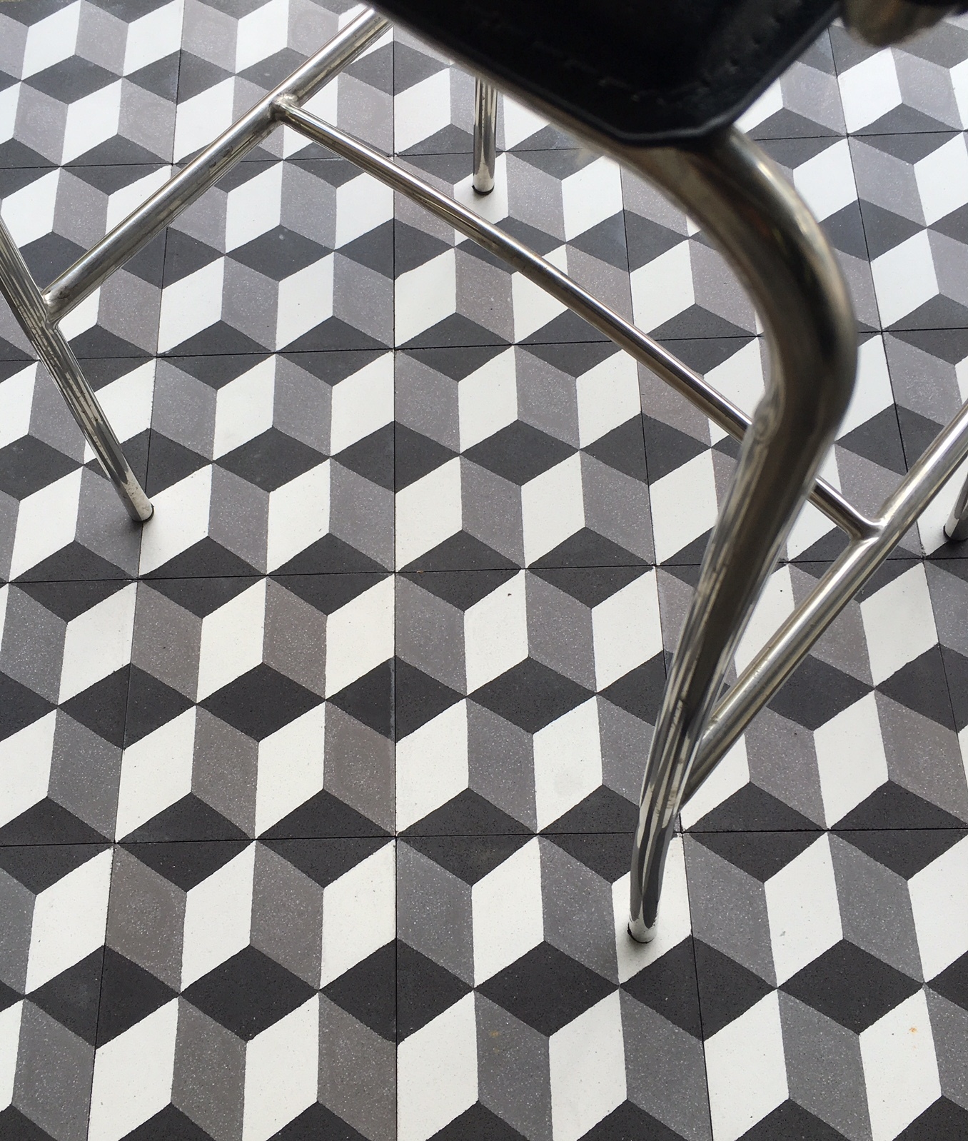 8×8 Hexagonal 3 Dimensional Encaustic Cement Floor and Wall Tile Kitchen Bath