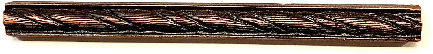 3/4″ x 6″ Kingcross Victorian Copper Bronze Decorative Resin Pencil Liner