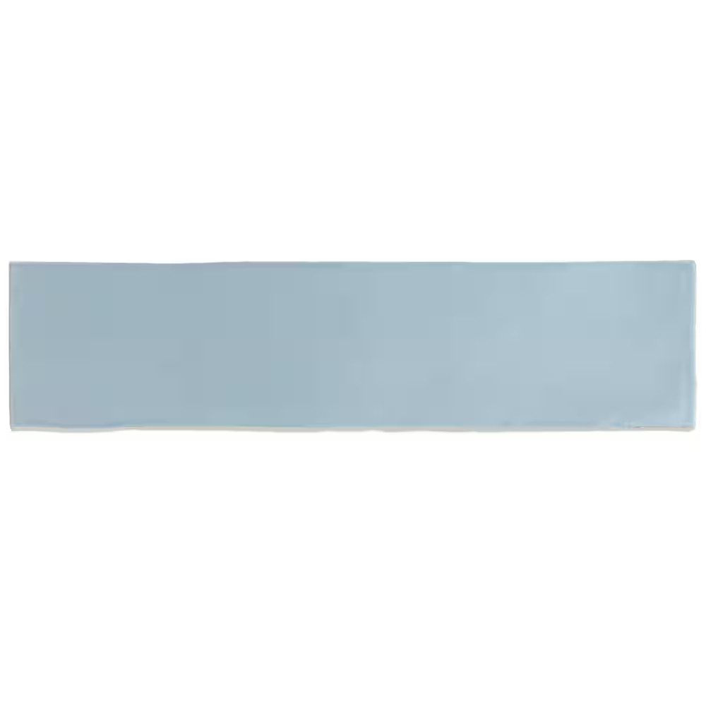 Strait Blue 3 In. X 12 In. 8 Mm Matte Ceramic Subway Wall Tile (22-Piece 5.38 Sq