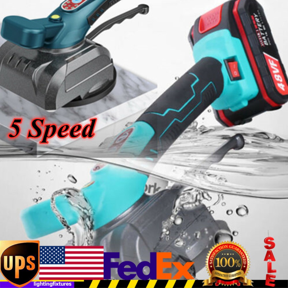 Tile Leveling Machine 48VF Battery Electric Tiling Vibrator Tile Spacer Leveling