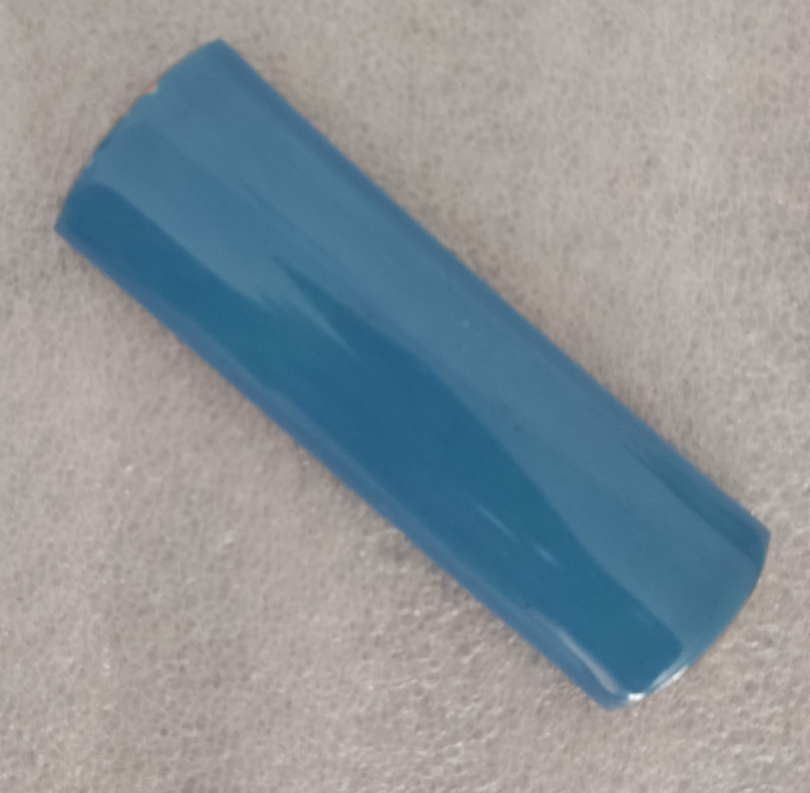 #S002 CERAMIC BULL NOSE MOLDING QUARTER ROUND HANDMADE TRIM TILE WASH TURQUOISE