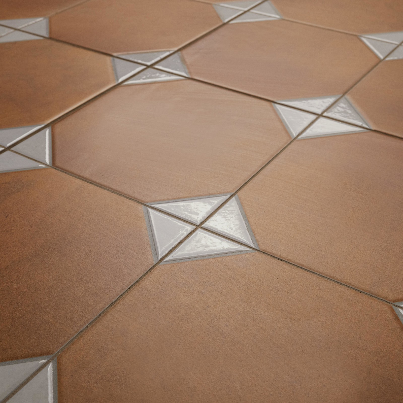 Ackland AKNPT13X13M-CA 13″ x 13″ Porcelain Geometric Floor and – Siena
