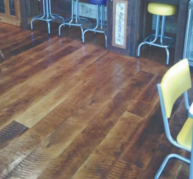 Waterproof solid hardwood flooring