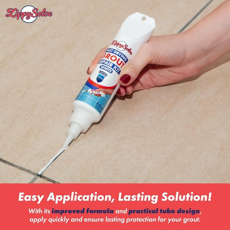 Grout Repair Kit Waterproof Fast Drying Easy Application Home Improvement Tools