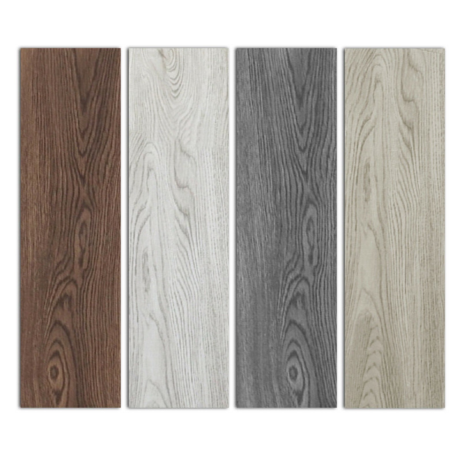 36Pc Vinyl Floor Planks 54 sq.ft Self-Adhesive Flooring Tiles Natural Wood Grain