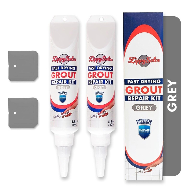 Grout Repair Kit Easy to Use Fast Drying Waterproof Spatula Tile Surfaces