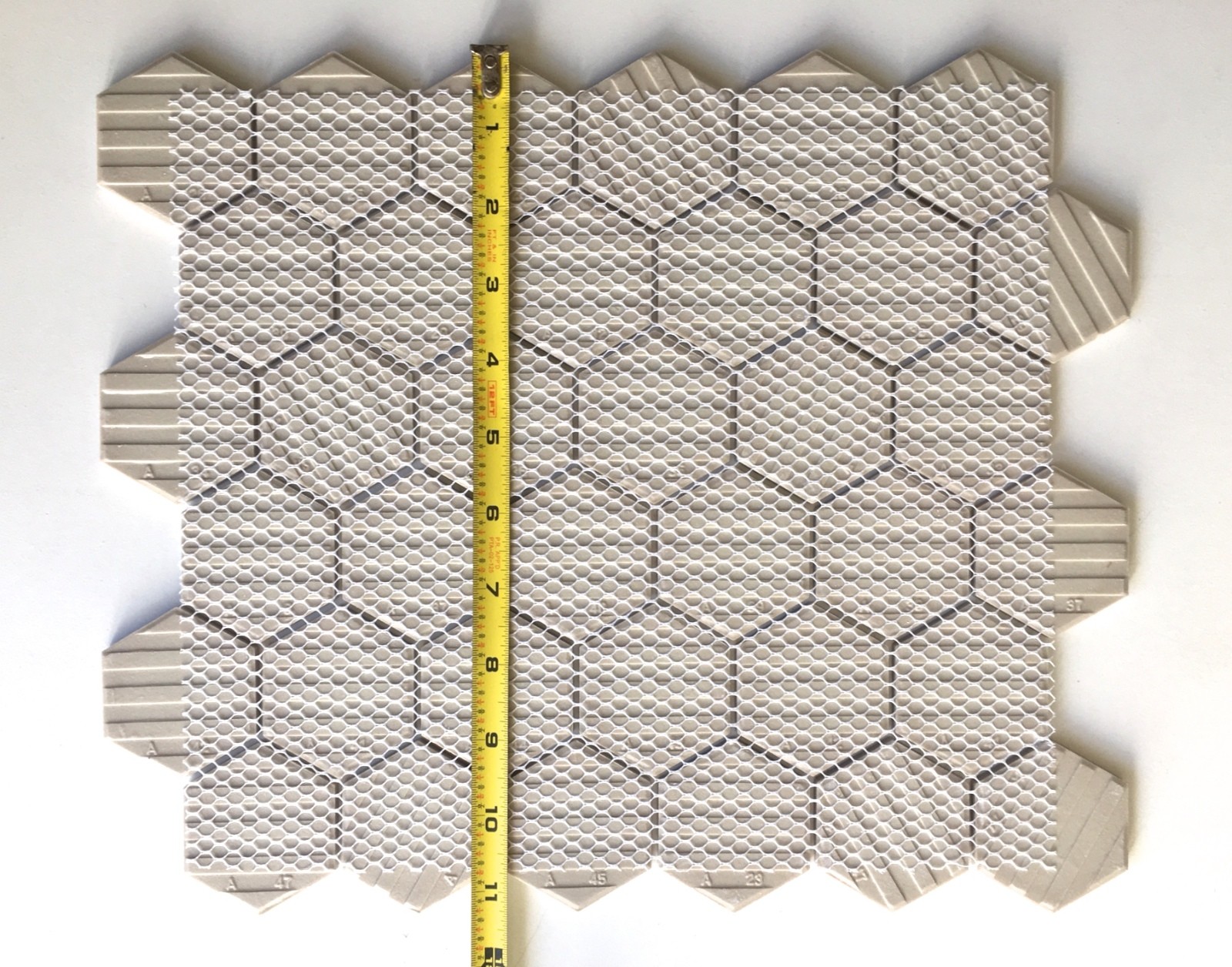 White 2″ Hexagon Glazed Matte Porcelain Mosaic Floor Wall Backsplash Kitchen
