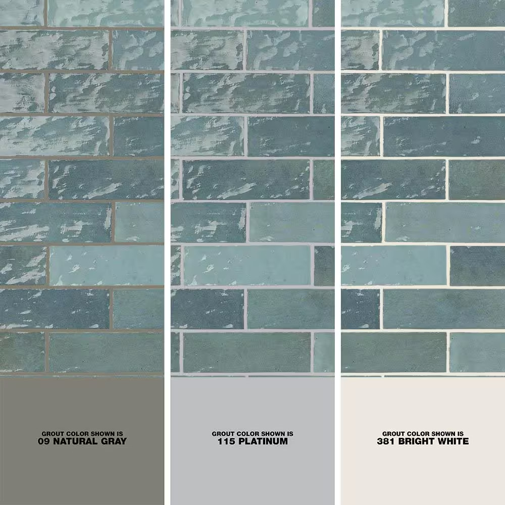 Kingston Turquoise 3 In. X 8 In. Glazed Ceramic Wall Tile (5.38 Sq. Ft./Case)