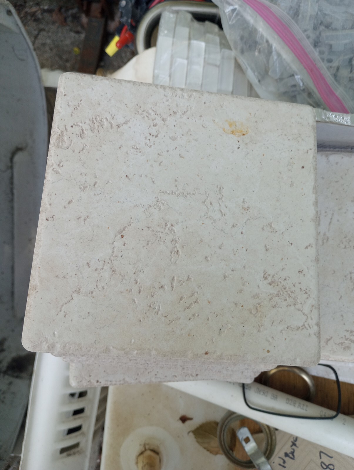 Tiles, Mortar, Spacers For Walls And Floors