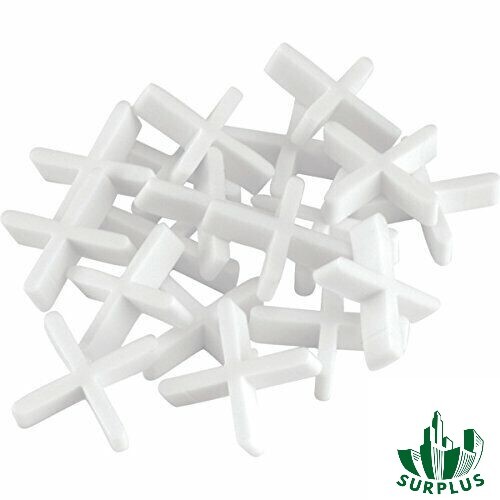TILE SPACERS, Multiple Sizes and Quantities, 1/16″, 3/16″, 1/4″, 1/8″, 5mm