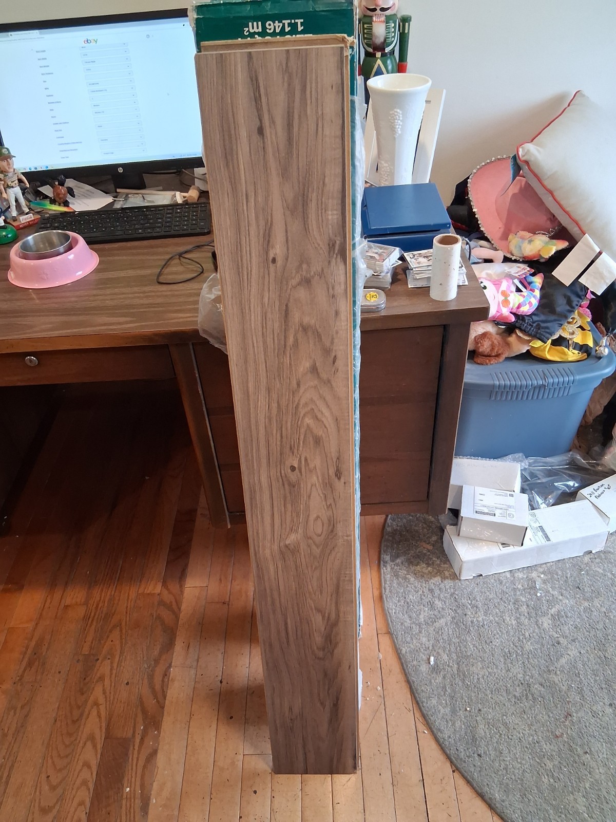 48″ x 6.5″ SELECT SERVICES SOUTHERN GRAY SERIES LAMINATED FLOOR (2 PLANKS)
