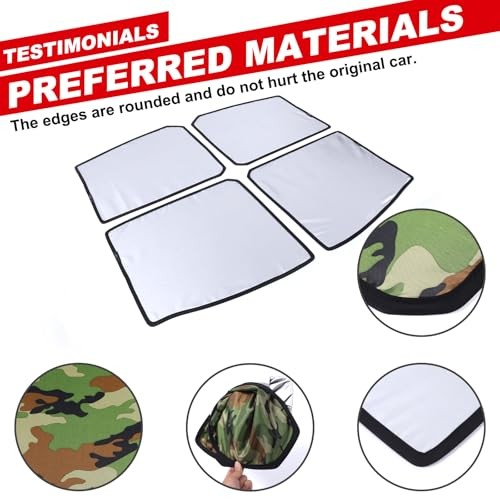 Sunroofs Shade Compatible with 2022 2023 2024 2025 2026 Hummer Camouflage Style