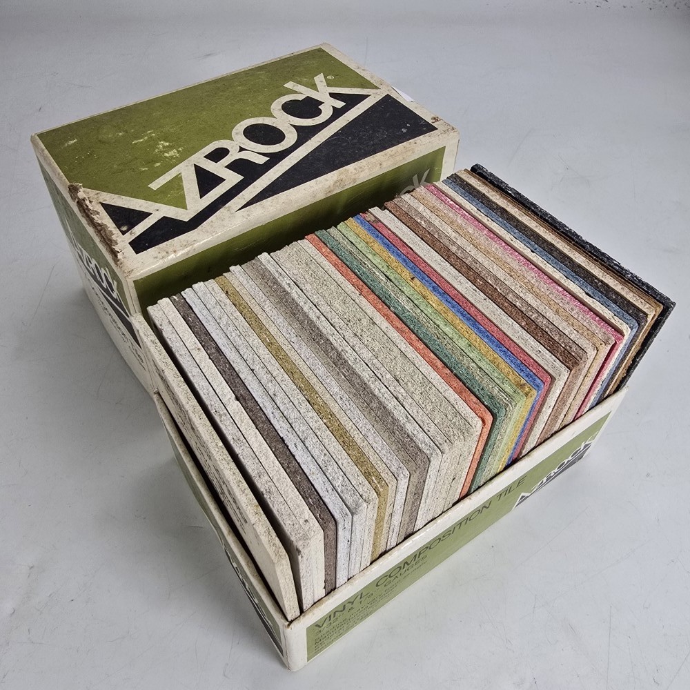 37 Azrock Vinyl Composition Tile 3 x 3 Inch Sample Set 37 1984 Type IV SS-T-312