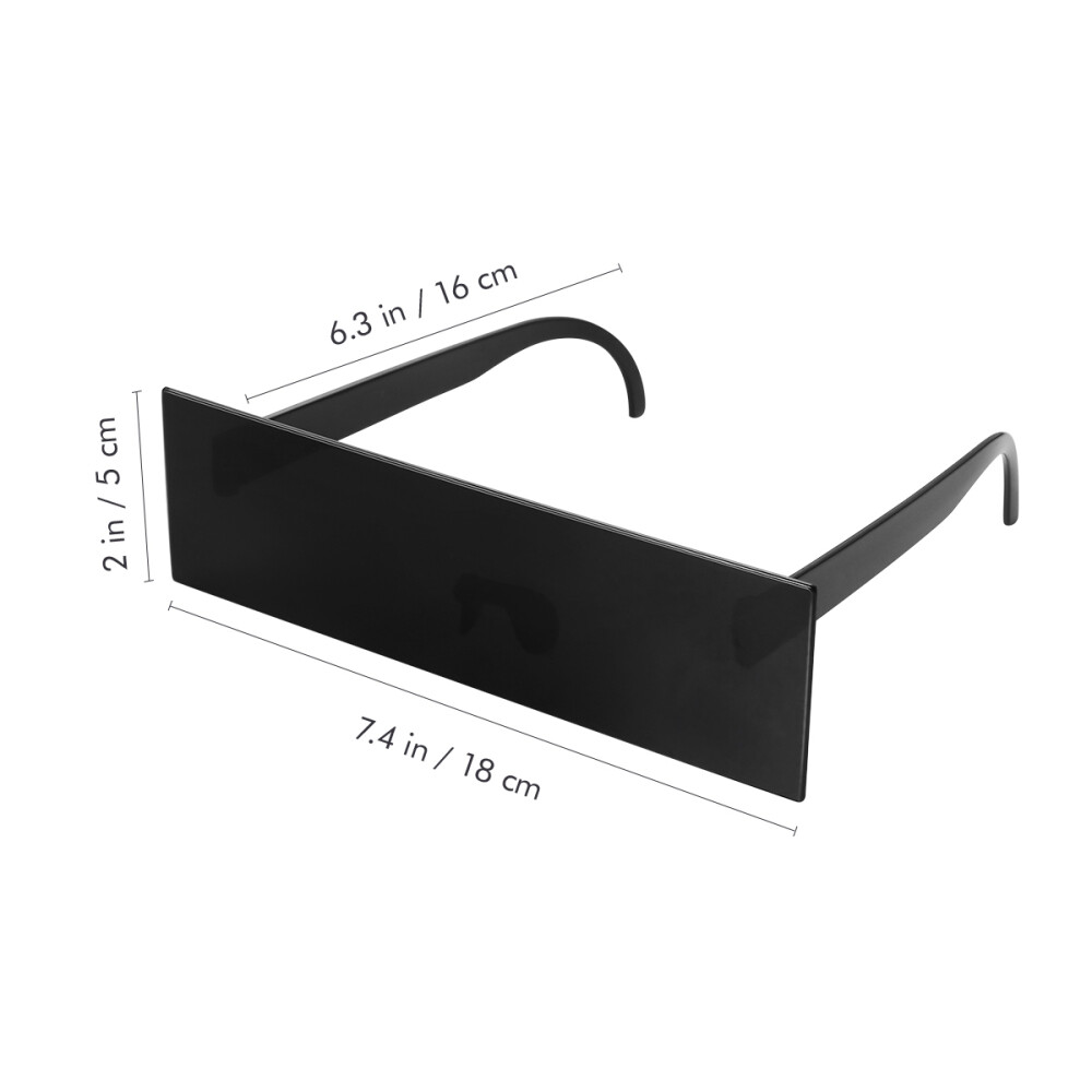 Sunglasses Futuristic Semi-transparent Decoration