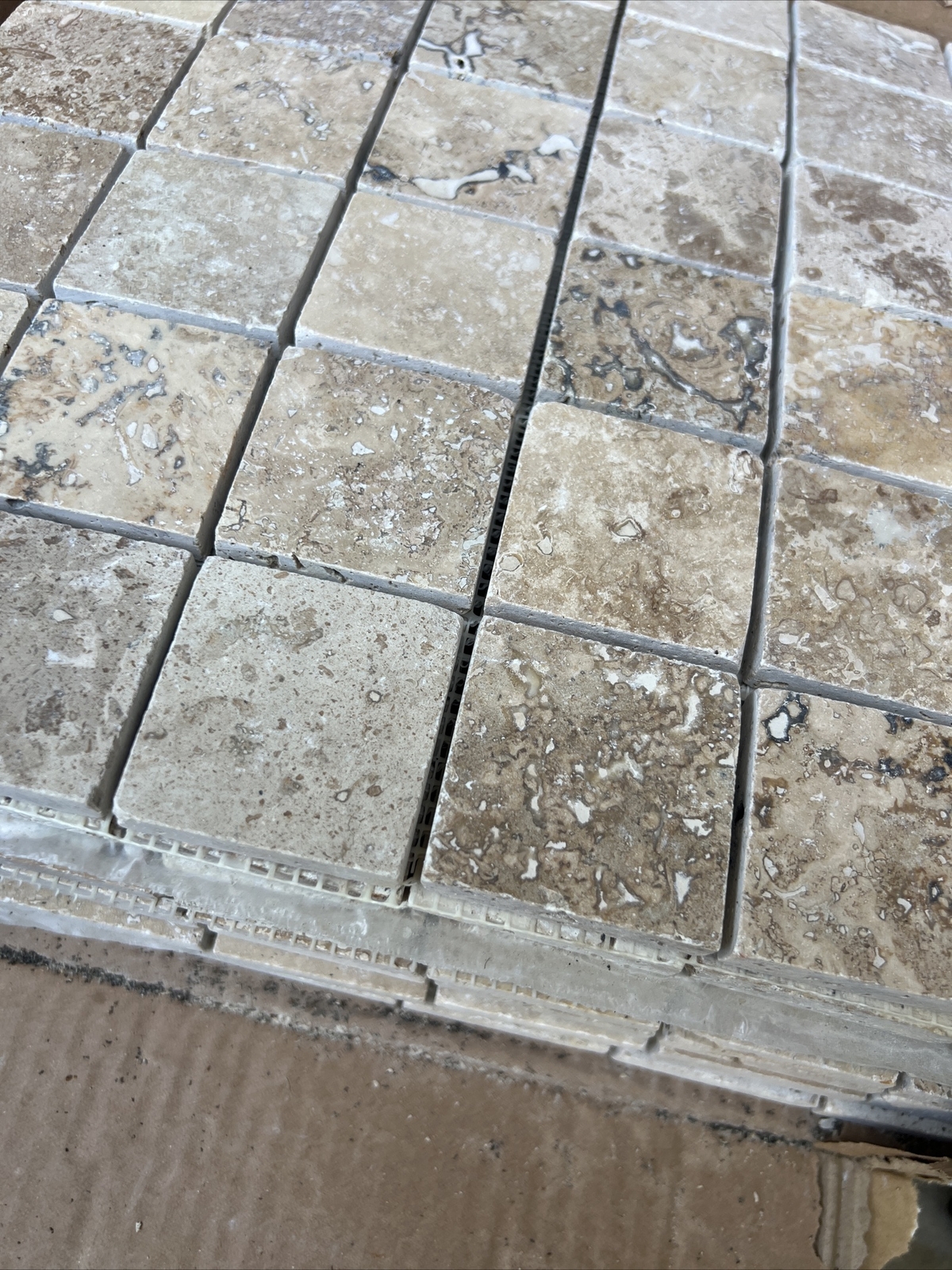 Casa Antica Beautiful- neutral & natural Stone – 12″x12″ 3/8 “ Have 9