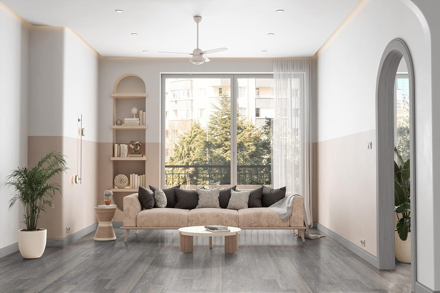 Katalina 6″ x 48″ Waterproof Rigid Core Luxury Vinyl Flooring Tile