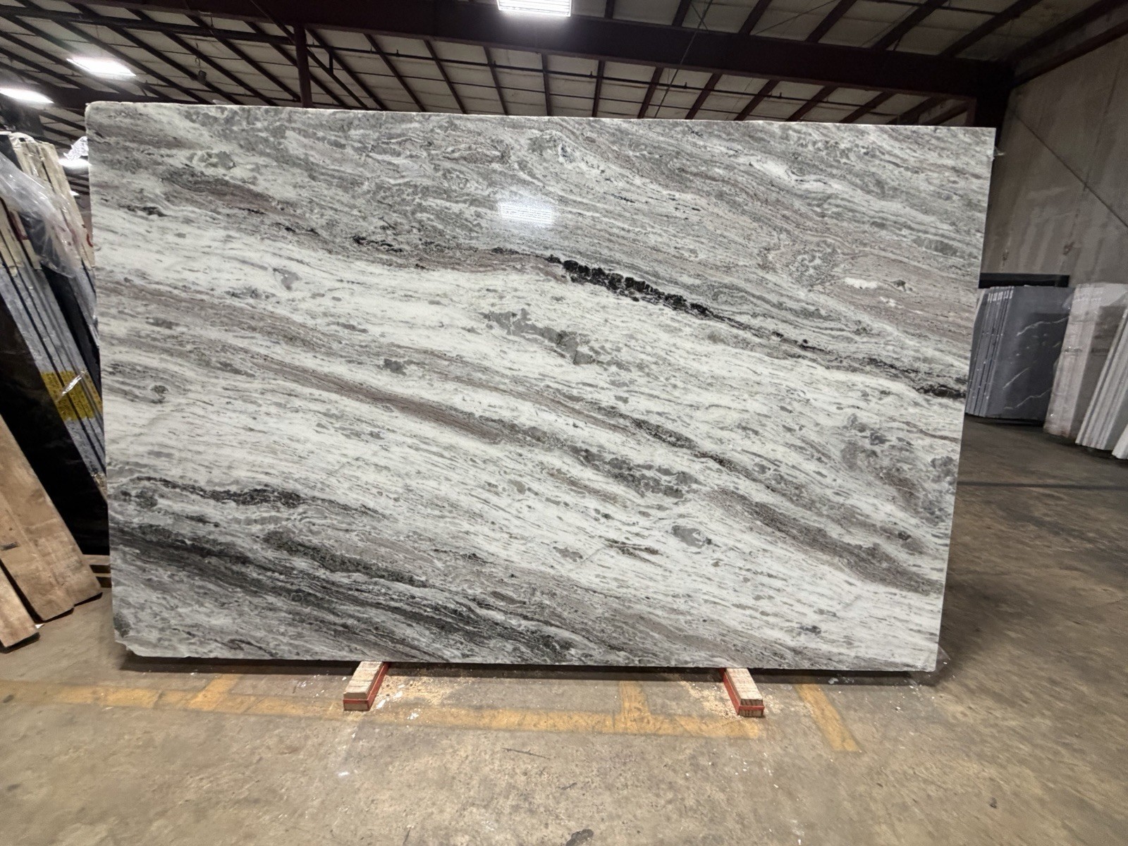 Polished Marble Natural Stone Slabs Modern Floor Wall Kitchen Backsplash