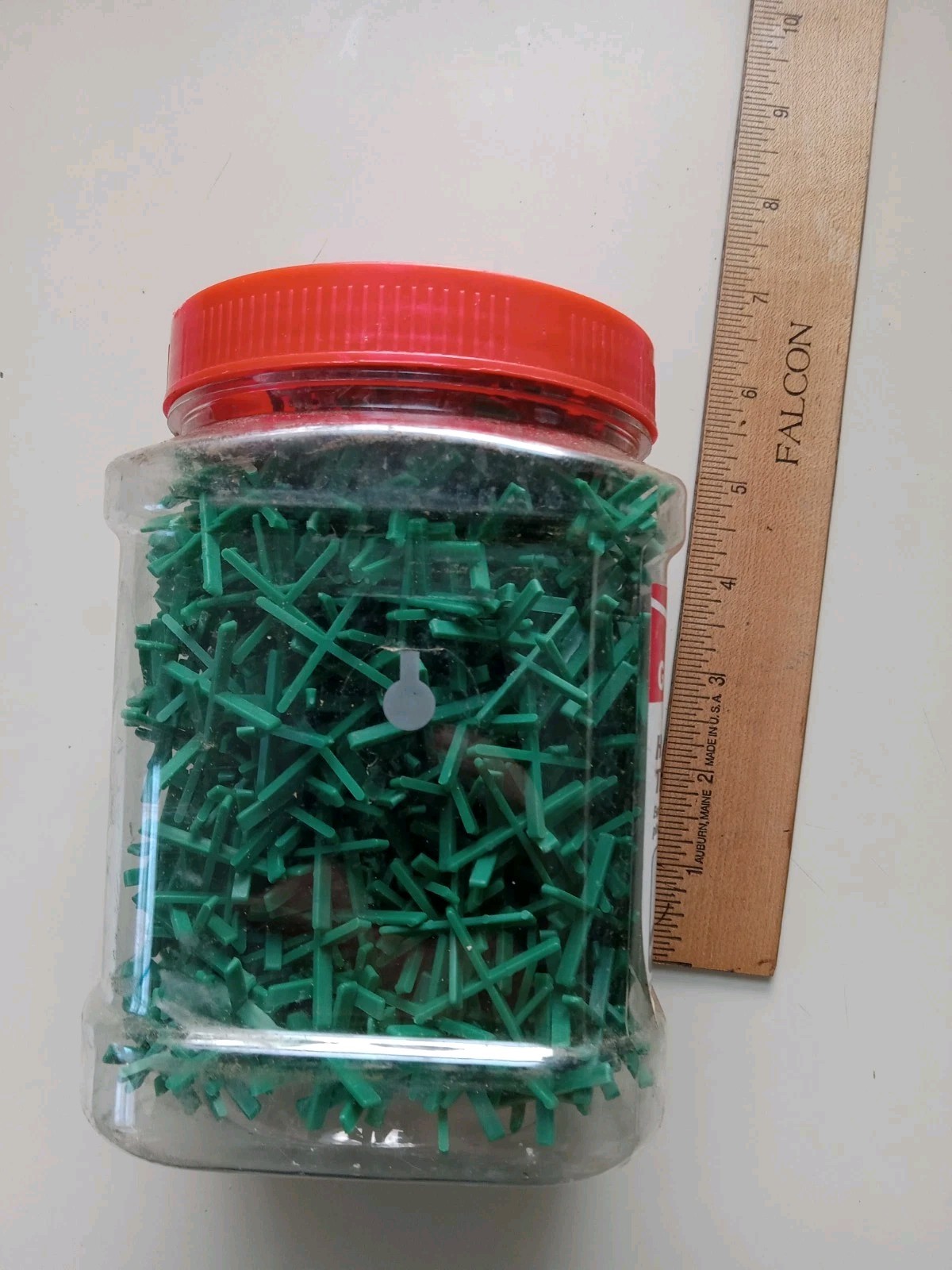 1000 Pieces Gold Blatt Hard Plastic Spacers 1/16″ GO2335