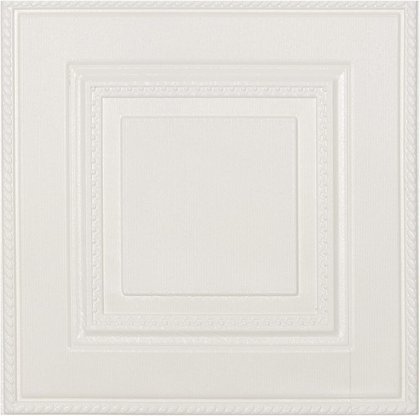 Ceiling Tiles, 16 Pack, Covered 21 Sq.Ft, Glue-up Ceil Tile Foam, Ceiling Til…
