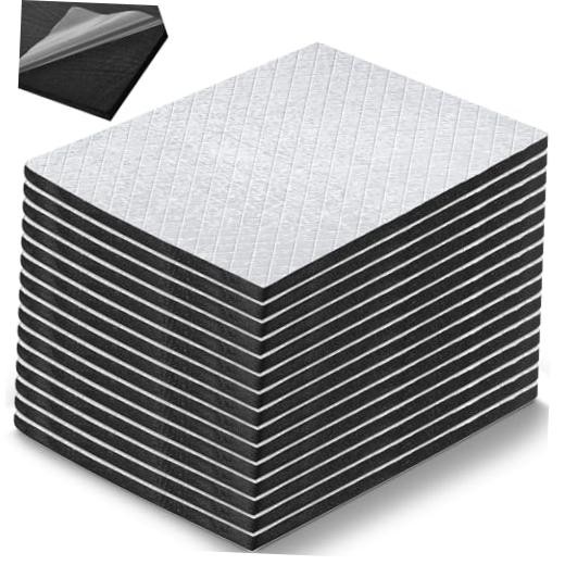 512mil 11.25 Sq ft 13 mm Thickened Cars Sound 9 x 12 Inch,11.25 Sq ft 15
