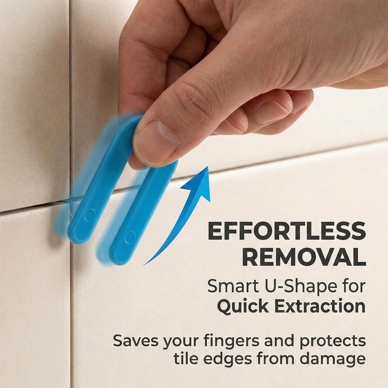 Leveling System Tile Spacers – Plastic Horseshoe Shims U Tile Spacers 1/16 Ti…