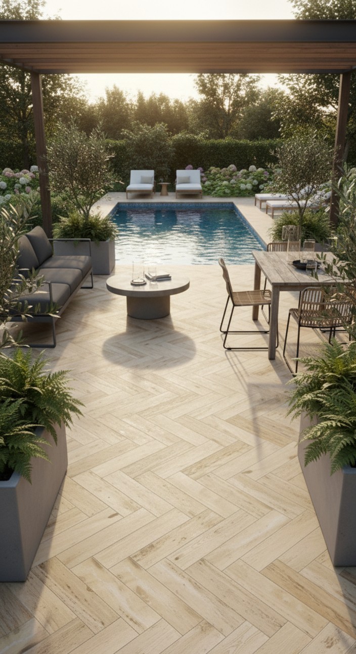 Natural Limestone Tiles that Look Like Wood Planks 6″ x 32″ – 453 sq/ft Pallet