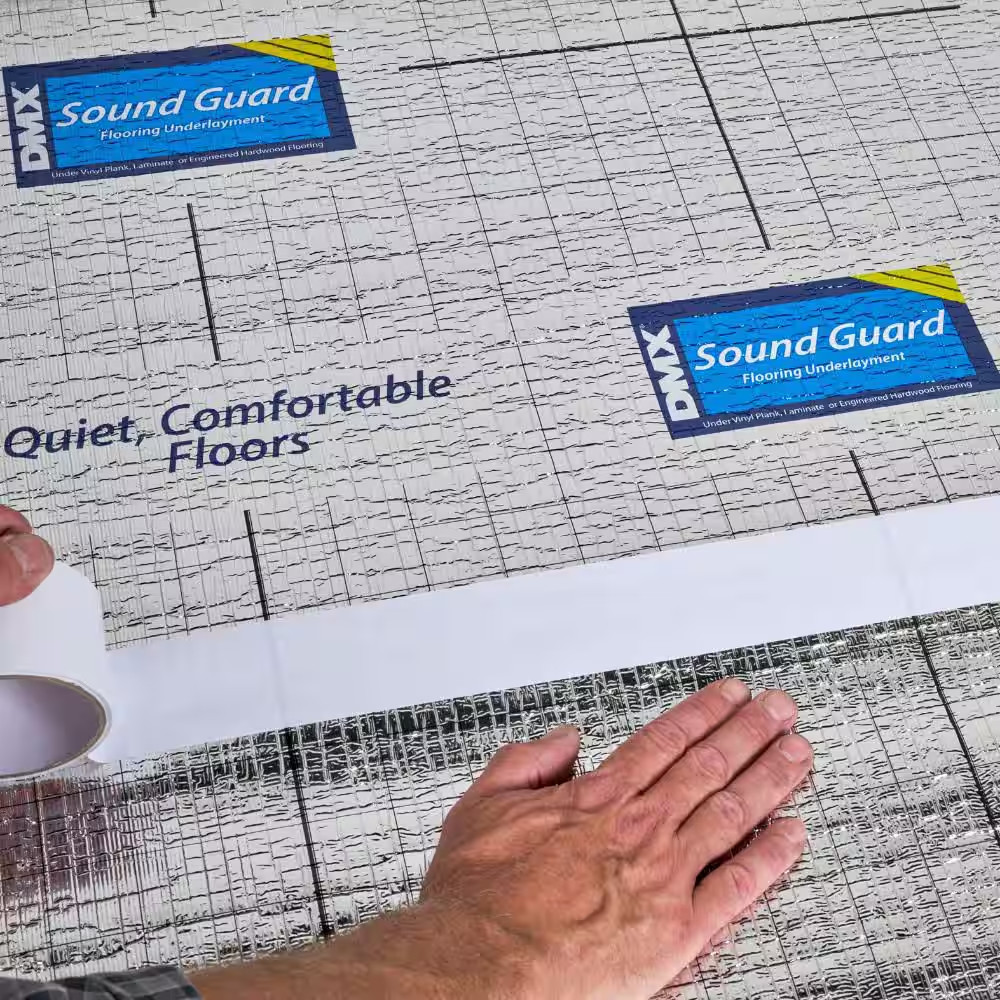 100 Sq. Ft. 39.6 In. W X 30 Ft. L X 1 Mm T-Sound Proof Flooring Underlayment for