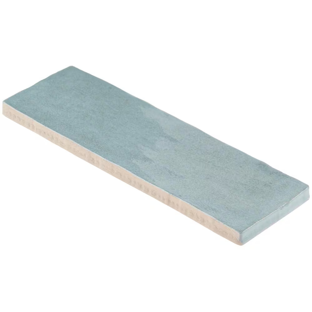 Kingston Turquoise 3 In. X 8 In. Glazed Ceramic Wall Tile (5.38 Sq. Ft./Case)