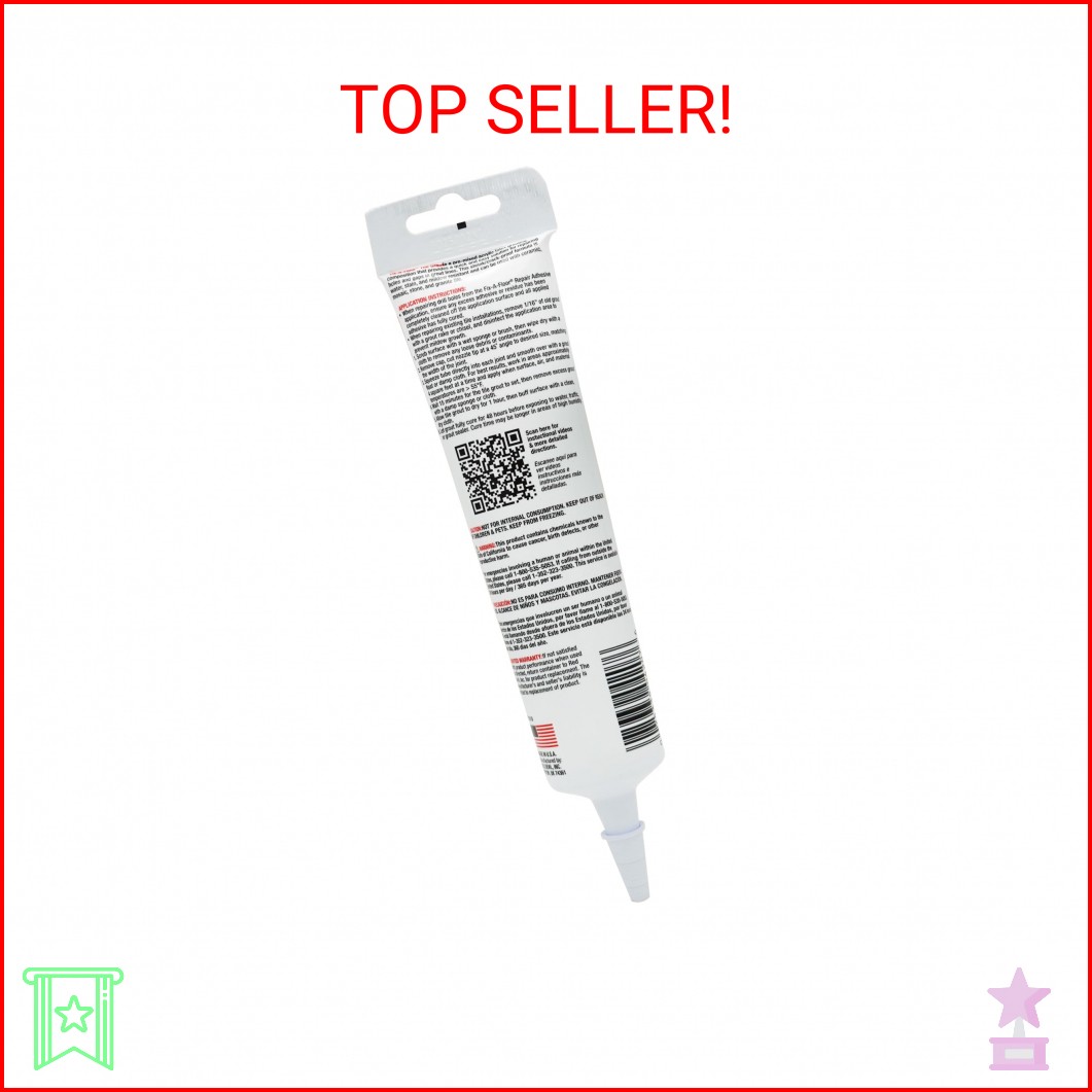 Fix-A-Floor Tile Grout – White – 5.5oz. Squeeze Tube